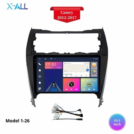 شاشة و ديكور اندرويد كامري 2012-2017