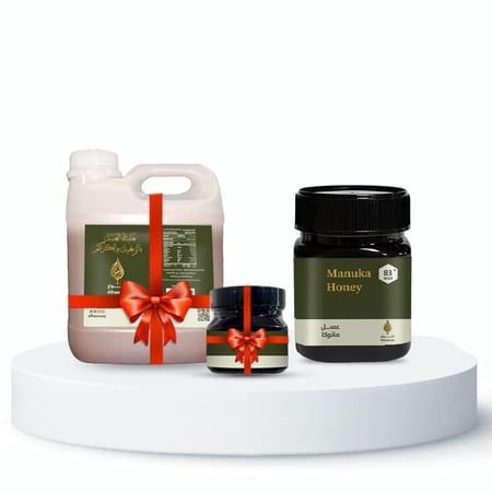 عسل مانوكا + MGO 83 (+ هديتين خليط الشتاء والعكبر )