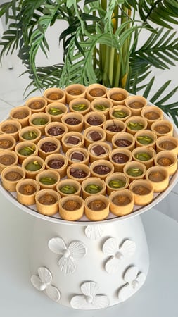 صينيه الورد تارت حالي