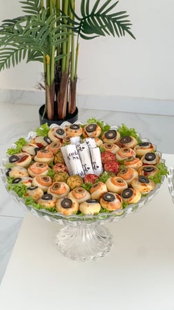 بكج ٢ صواني الكريستال مالح