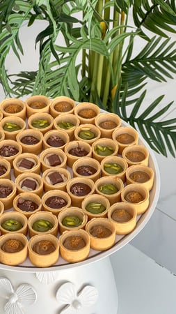 صينيه الورد تارت حالي