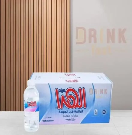 مياه الهدا 600 مل * 24 حبة