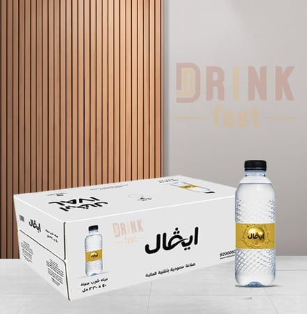 مياه ايفال 330 مل * 40 حبة