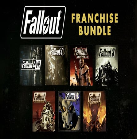 بكج اجزاء فول اوت اعلى نسخ (FALLOUT FRANCHISE BUNDLE) ستيم PC