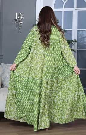 جلابية كلوش قطن