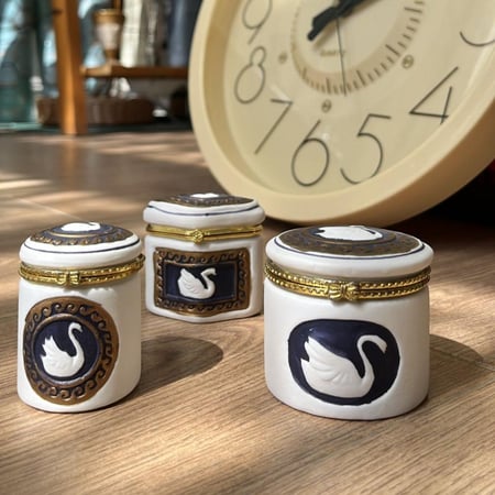 تحف فنتج نمط البجعة | حجم صغير