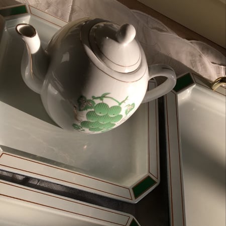 طقم صواني عتيقة من 3 قطع