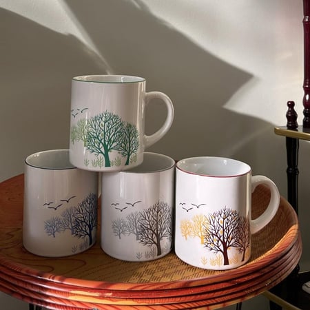 Mug كوب صناعة ياباني فنتج ونادر | اصدار الثمانينات