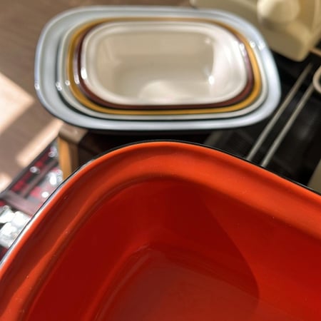 صحون غضار فنتج من السبعينات