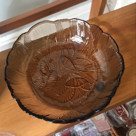 صحن سموكي عتيق من الثمانينات