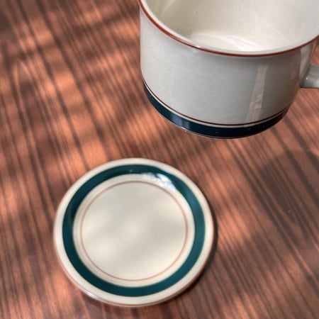 كوب خزف صناعة يابانية فنتج ونادر من الثمانينات