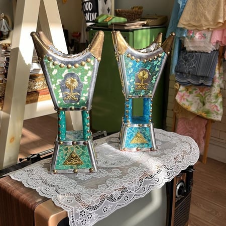 مبخر فنتج ( يحمل شعار سيفين ونخلة ) اصدار بداية التسعينات