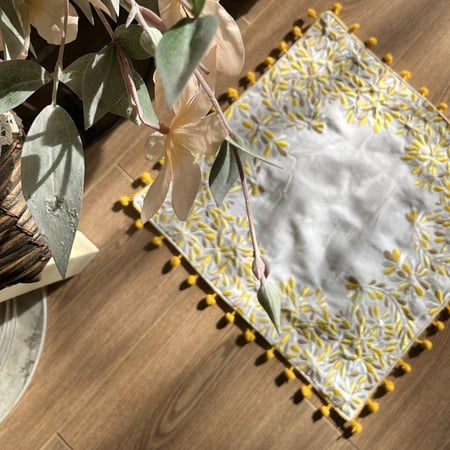 تلبيسة مخدة | صناعة هندية