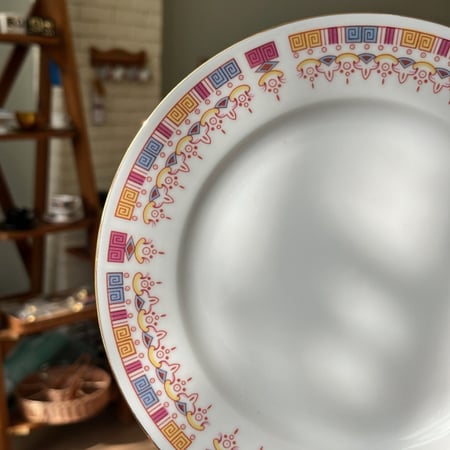 صحن سيراميك فنتج