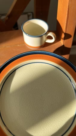 كوب ياباني حجري فنتج ونادر ~ اصدار الثمانينات