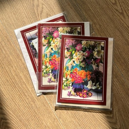 كرت اهداء فنتج | حجم كبير