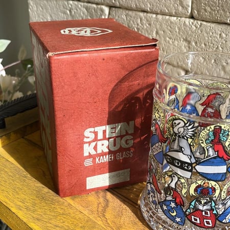 MUG كوب زجاج من النوادر | صناعة يابانية من KAMEI GLASS