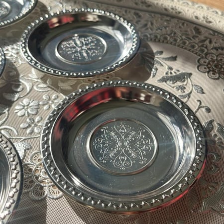 صحن ستانلس ستيل صناعة يابانية فنتج وارد الميمني