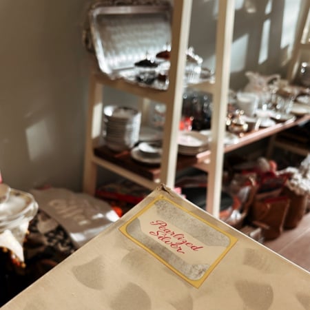 silver tray صينية فنتج صناعة يابانية