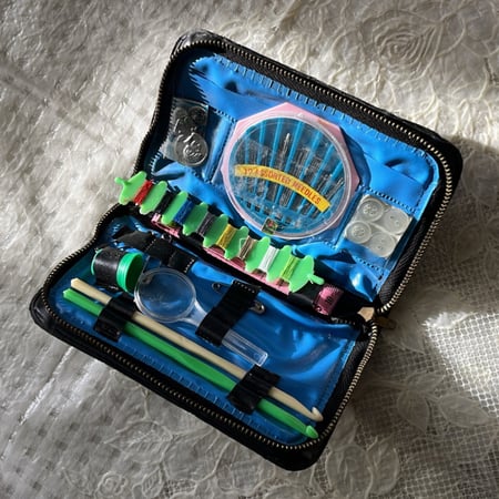 شنطة أدوات خياطة فنتج | حجم صغير