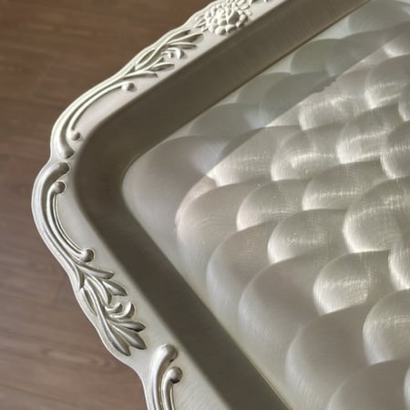 silver tray صينية فنتج صناعة يابانية