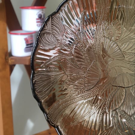 صحن سموكي عتيق من الثمانينات