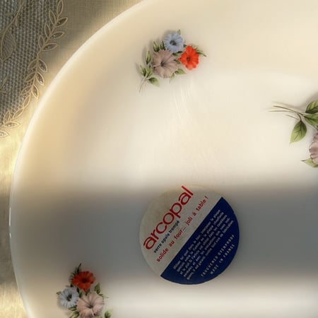 صحن فنتج صناعة فرنسية ماركة اركوبال