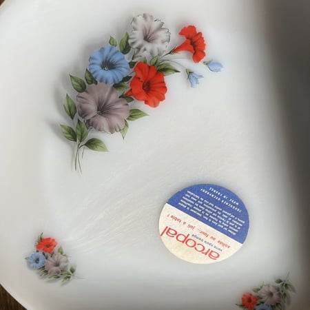 صحن فنتج صناعة فرنسية ماركة اركوبال