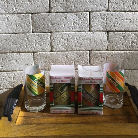 كاسات فنتج من اهداءات كعكي كولا