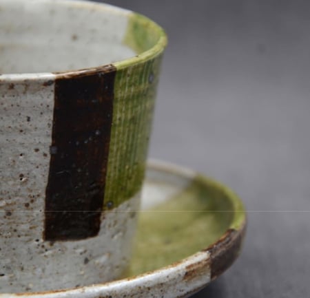 كوب خزف صناعة يدوية