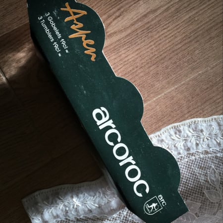 طقم من 3 كاسات فنتج صناعة فرنسية