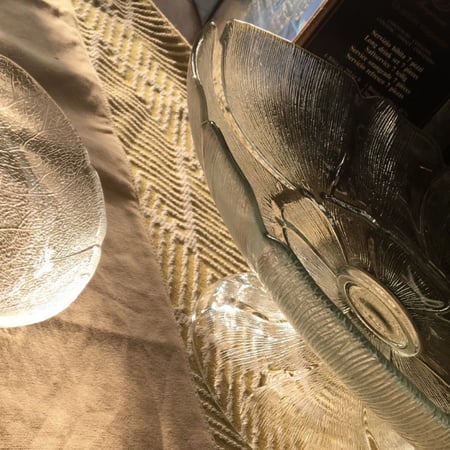 ستاند عتيق صناعة فرنسية من luminarc