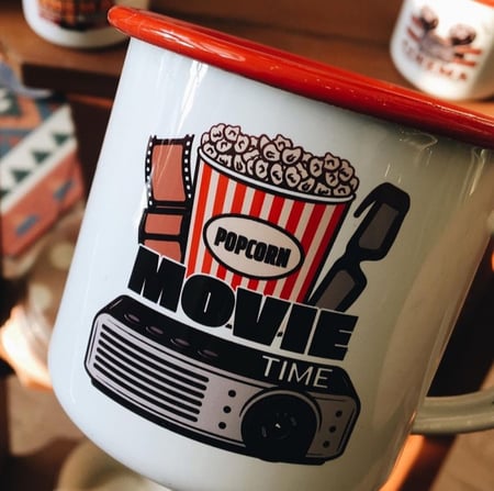 كوب معدني بطباعة حصرية