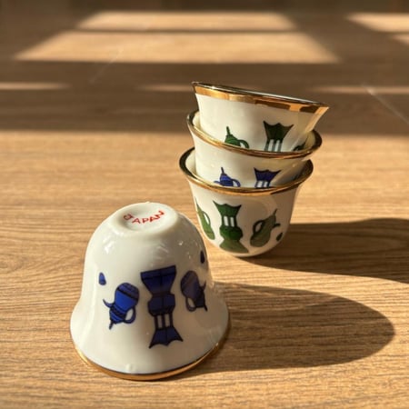 فنجال ياباني عتيق ونادر | اصدار الثمانينات