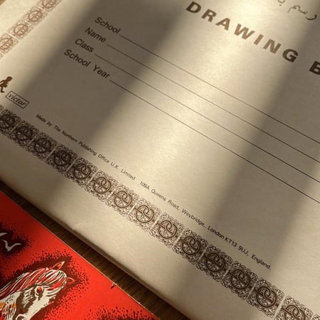 كراس رسم باستيل Drawing book