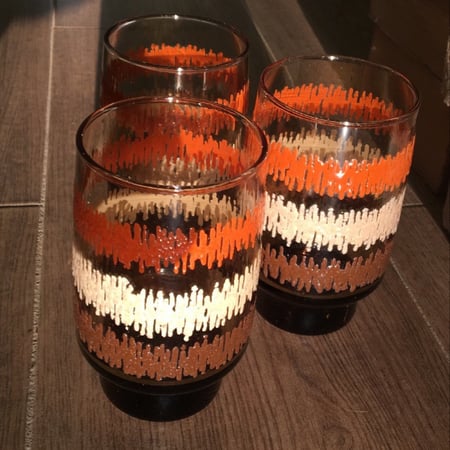 Glass cup كأس libbey من نوادر السبعينات