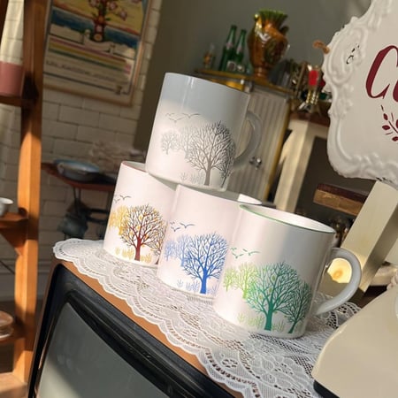 Mug كوب صناعة ياباني فنتج ونادر | اصدار الثمانينات