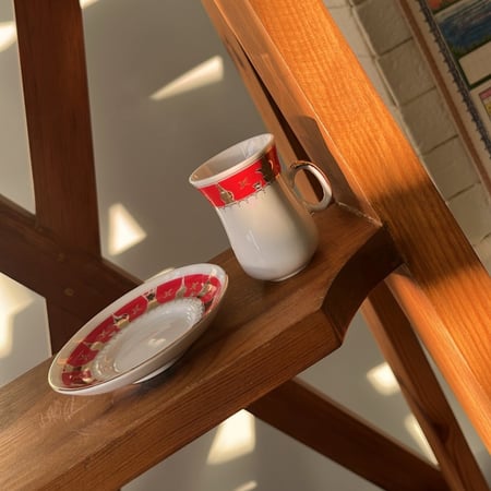 نص درزن بيالات يابانية فنتج من الثمانينات