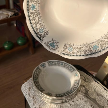 صحون صين فنتج