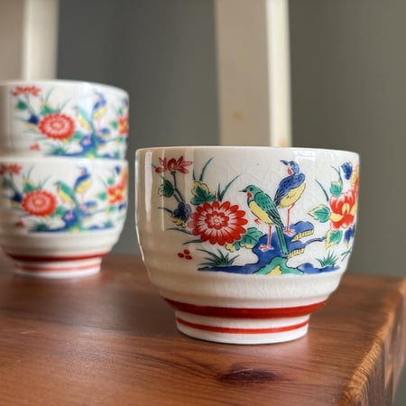 كوب خزف صناعة يابانية فنتج ونادر من الثمانينات