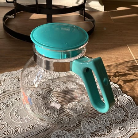 Pot وعاء زجاجي من YAMA ثنائي الاستخدام للحار و البارد