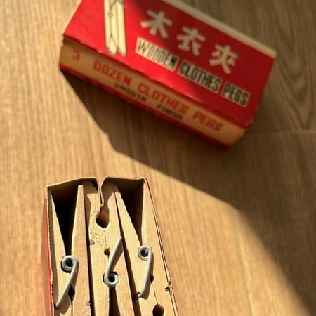 مشابك خشبية فنتج