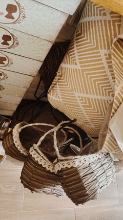 سلة صغيرة ستايل ريفي