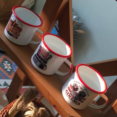 كوب معدني بطباعة حصرية