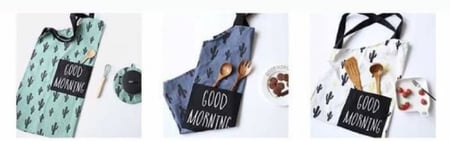 مريلة good morning