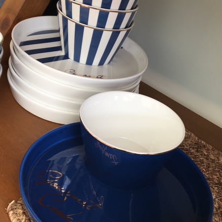 طقم من قطعتين | صحن وبادية