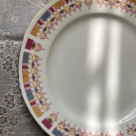 صحن سيراميك فنتج