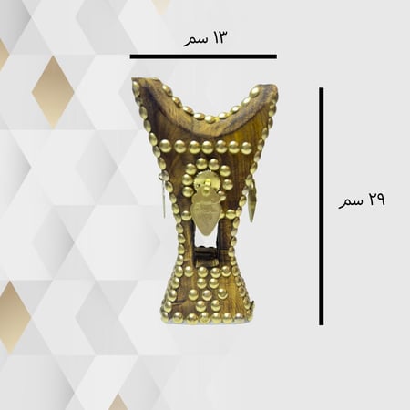 طقم مباخر حائلية طراز نجدي عدد ٤ منوعه الحجم