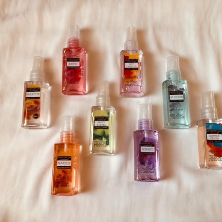 معطر جسم بارادايس tangerin، green tea and vanilla 50 ml