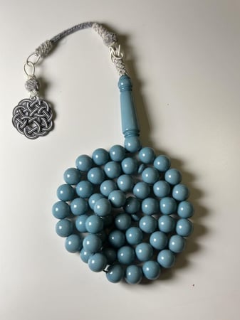 مسباح بكلايت شبيه فضة طرابزونية